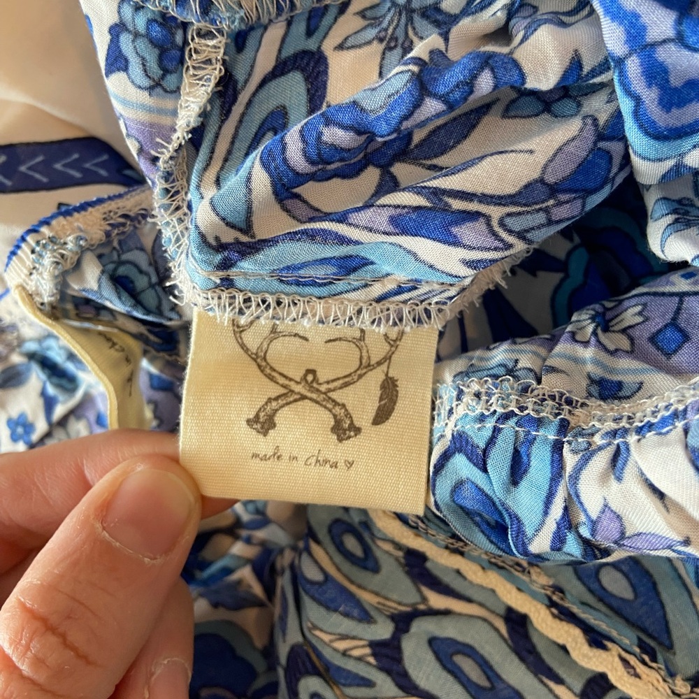 Spell Designs Hotel Paradiso Jumpsuit in Bluebird Size Small - Picture 9 of 15